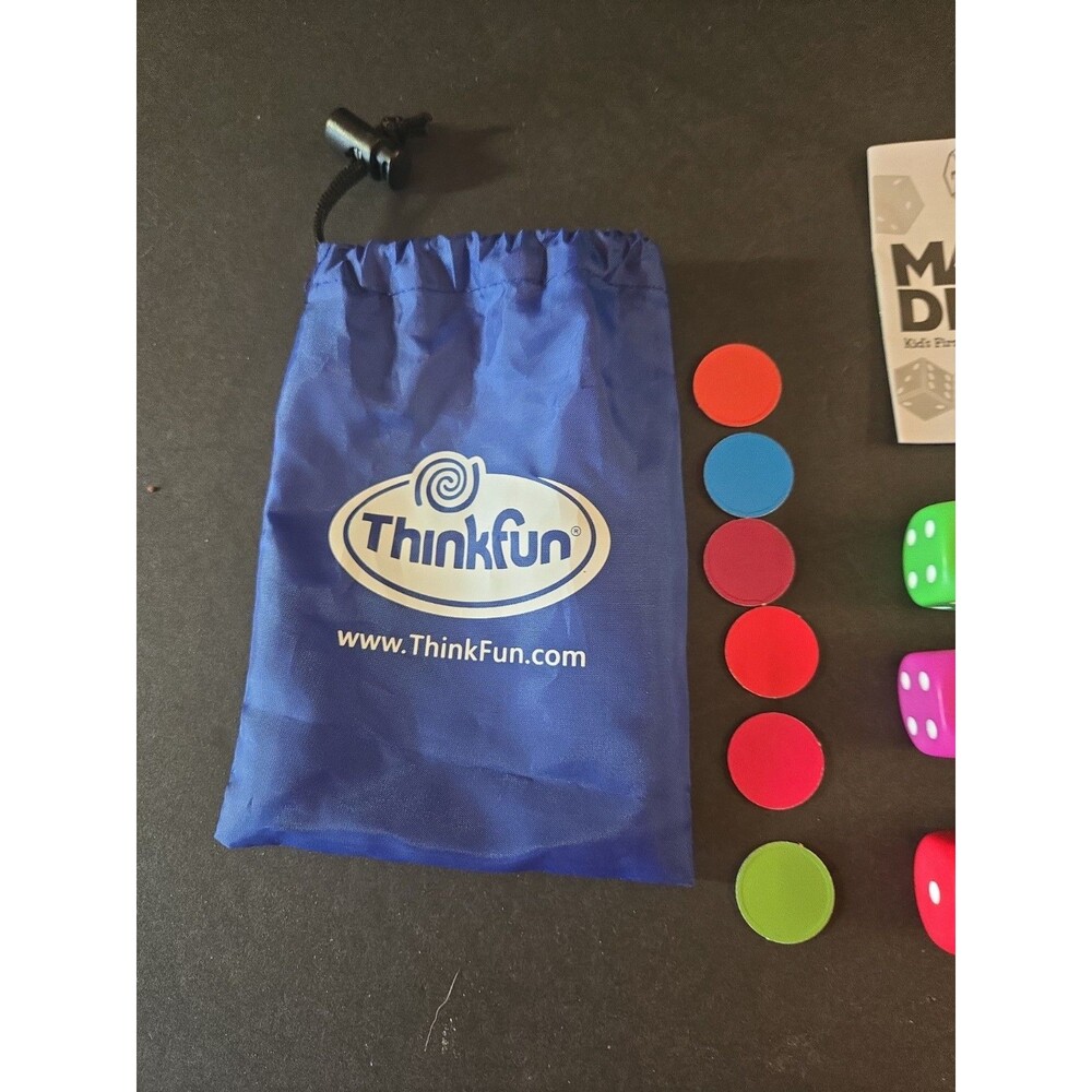 ThinkFun Math Dice Jr. -Fun Game that Teaches Mental Math Skills Complete - Picture 3 of 5
